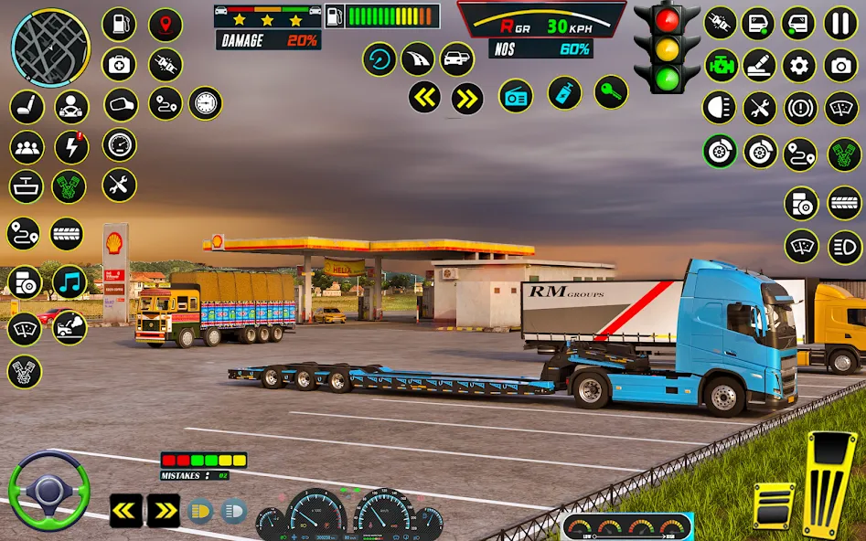 US Truck Simulator Game 2022 (Трак Симулятор)  [МОД Все открыто] Screenshot 4