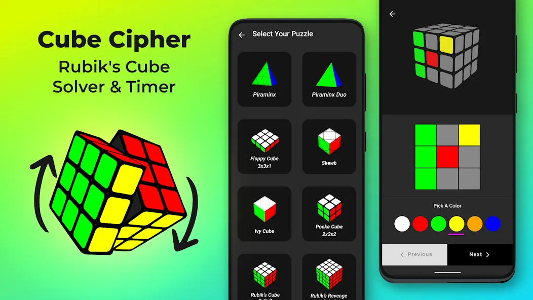 Cube Cipher - Cube Solver (Кубический шифр)  [МОД Много денег] Screenshot 1