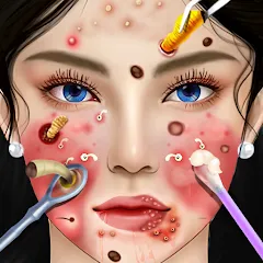 Взломанная ASMR Doctor Game: Makeup Salon (АСМР автономная сенсорная меридиональная реакция)  [МОД Много денег] - стабильная версия apk на Андроид