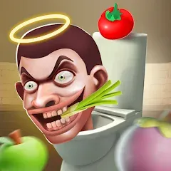 Скачать взломанную Fruit hole: Black hole (Фрут хол)  [МОД Unlocked] - стабильная версия apk на Андроид