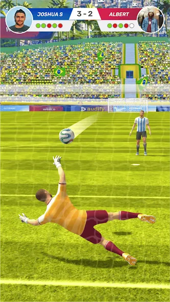 Football World - Real People (Футбол Ворлд)  [МОД Menu] Screenshot 3