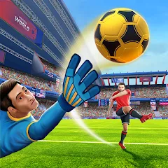 Скачать взломанную Football World - Real People (Футбол Ворлд)  [МОД Menu] - полная версия apk на Андроид