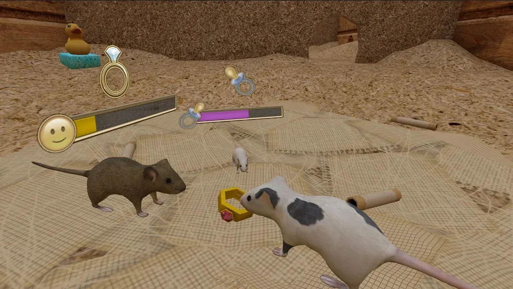 Mouse Simulator :  Forest Home  [МОД Бесконечные деньги] Screenshot 4