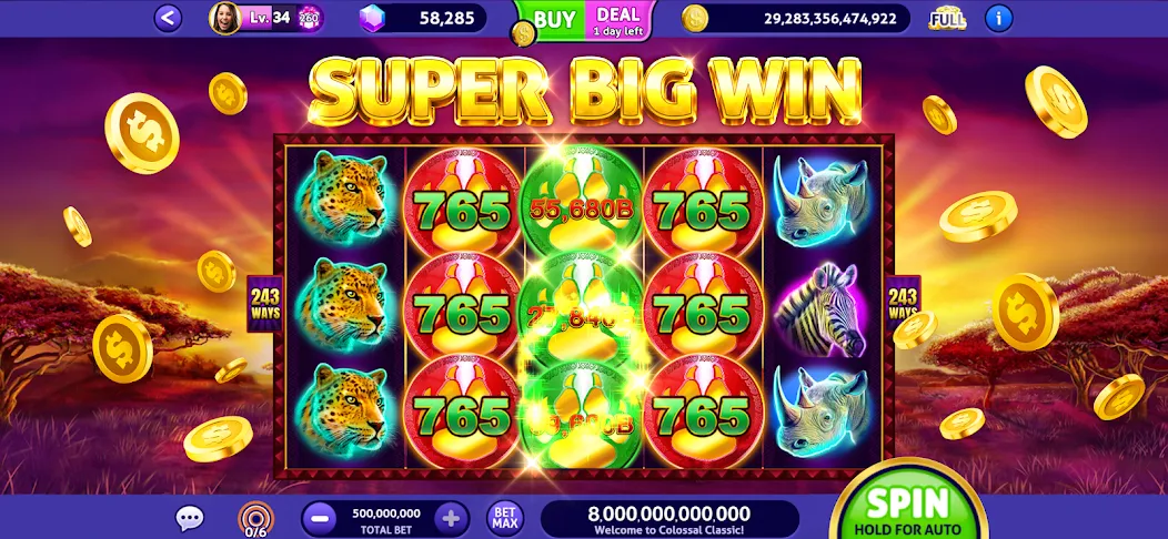 Club Vegas Slots Casino Games (Клуб Вегас)  [МОД Mega Pack] Screenshot 2