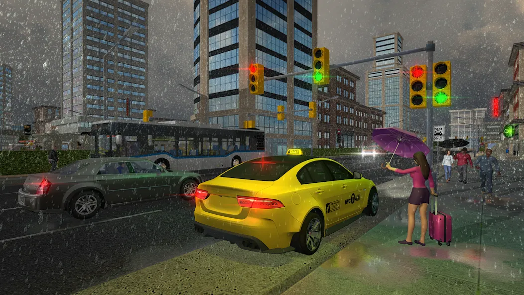 Taxi Game 2  [МОД Меню] Screenshot 1