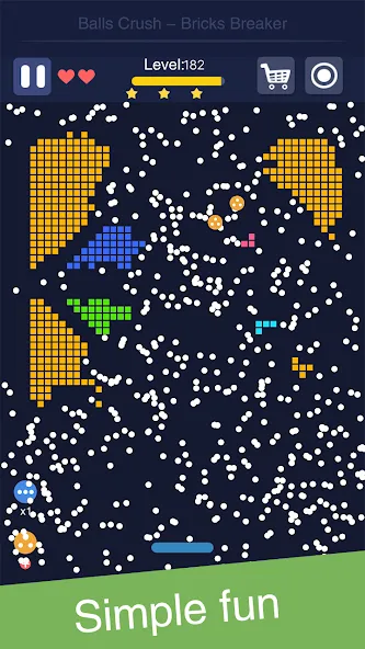 Balls Crush - Bricks Breaker (Боллз Краш)  [МОД Бесконечные монеты] Screenshot 5