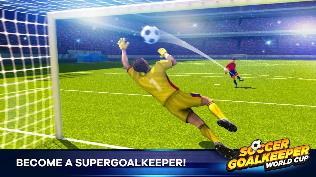 Soccer Goalkeeper Games 2024  [МОД Бесконечные монеты] Screenshot 1