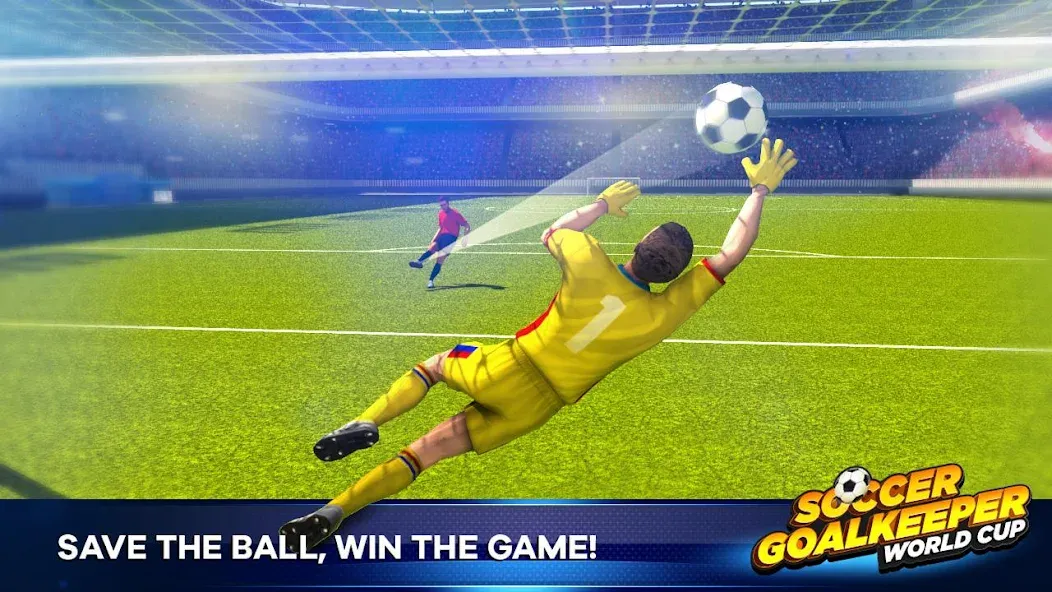 Soccer Goalkeeper Games 2024  [МОД Бесконечные монеты] Screenshot 2