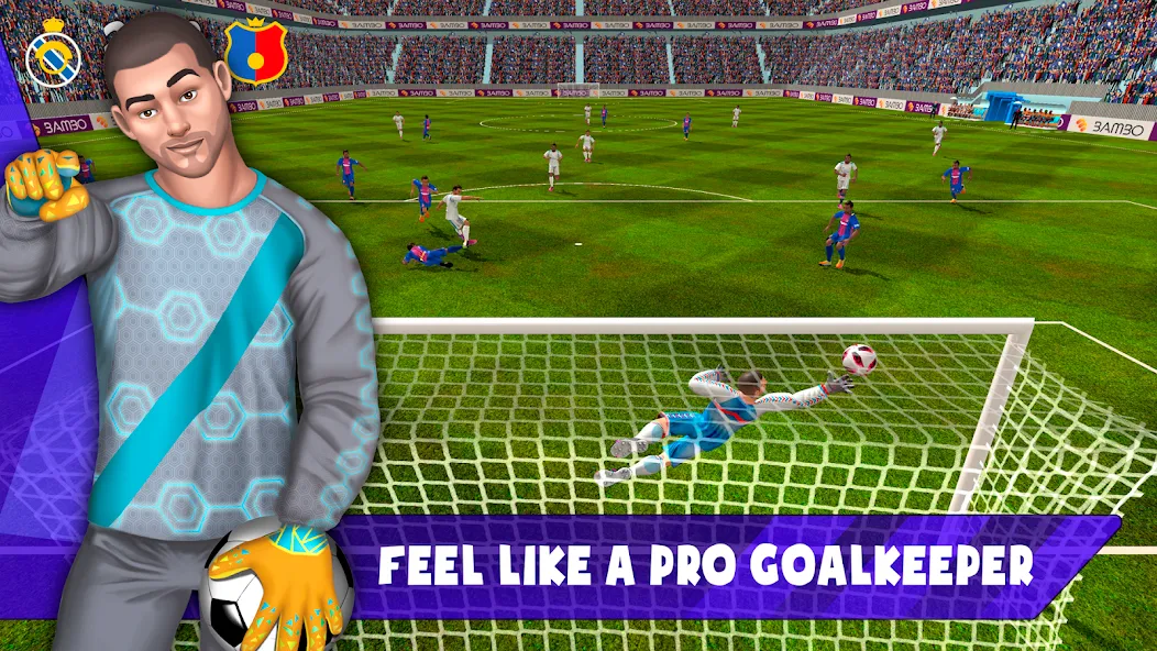 Soccer Goalkeeper 2024 (Соккер Голкипер 2022)  [МОД Бесконечные деньги] Screenshot 4