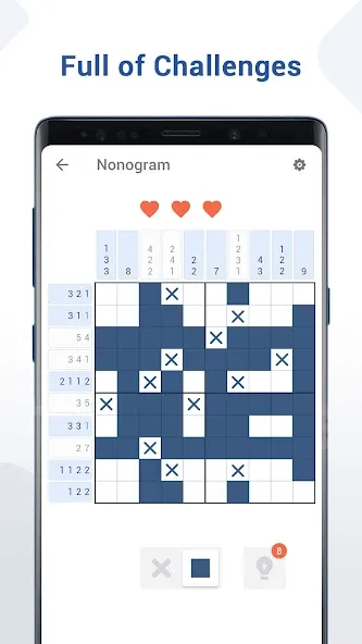 Nonogram - Fun Logic Puzzle (Нонограмма)  [МОД Много денег] Screenshot 3