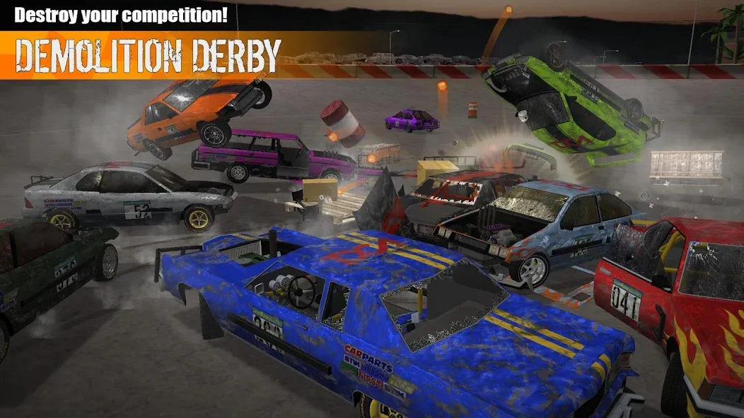 Demolition Derby 3 (Демолиция Дерби 3)  [МОД Меню] Screenshot 2