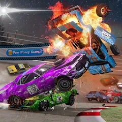 Скачать взломанную Demolition Derby 3 (Демолиция Дерби 3)  [МОД Меню] - полная версия apk на Андроид