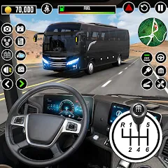 Взлом Bus Driving School : Bus Games  [МОД Unlimited Money] - стабильная версия apk на Андроид