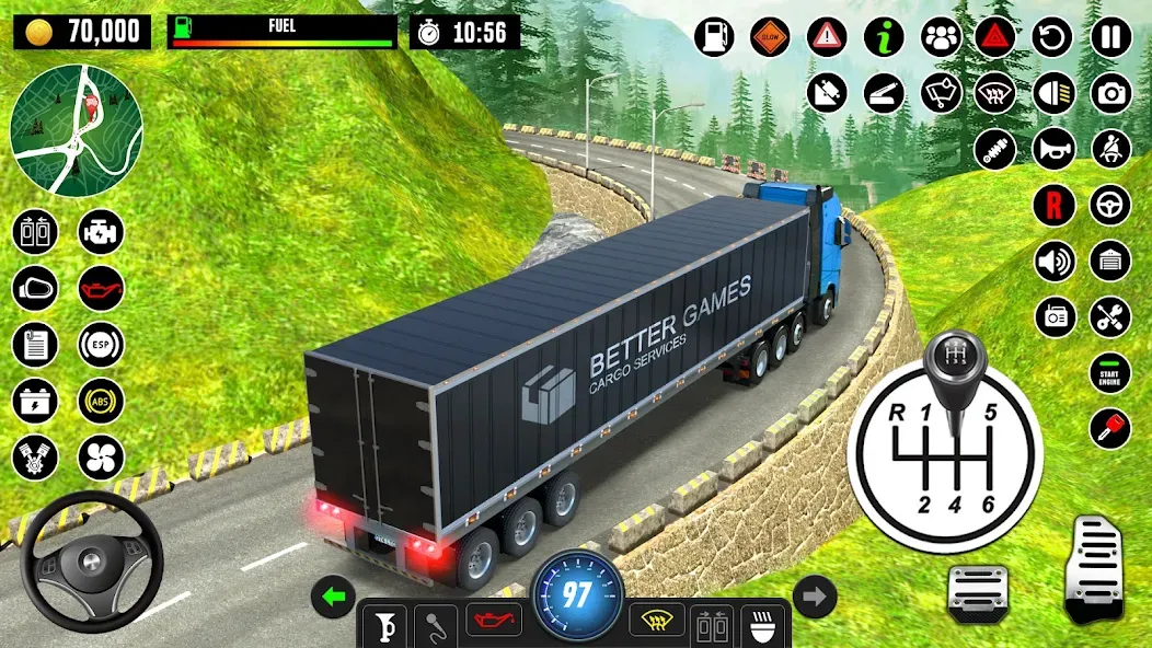 Truck Games - Driving School  [МОД Menu] Screenshot 3