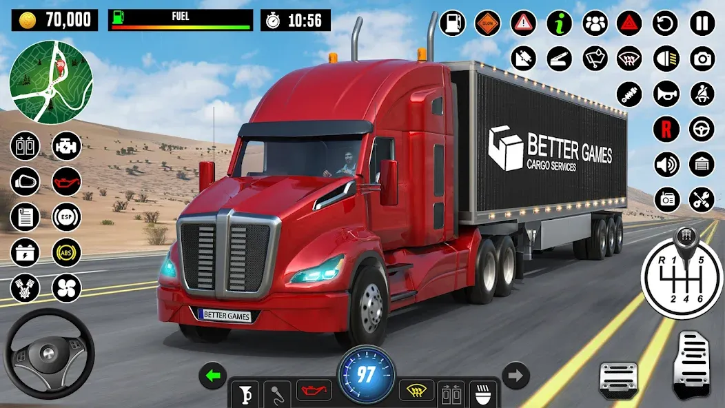 Truck Games - Driving School  [МОД Menu] Screenshot 5