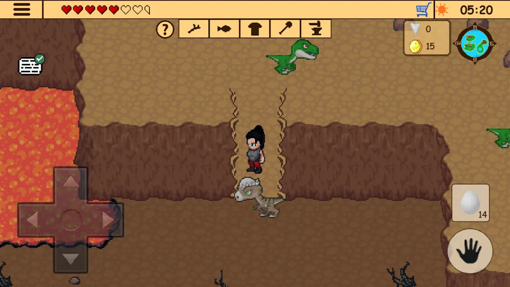 Survival RPG 3:Lost in time 2D (Сурвивал РПГ 3)  [МОД Unlimited Money] Screenshot 1