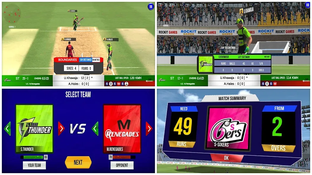 Aussie T20 Cricket Game 2023  [МОД Бесконечные деньги] Screenshot 4