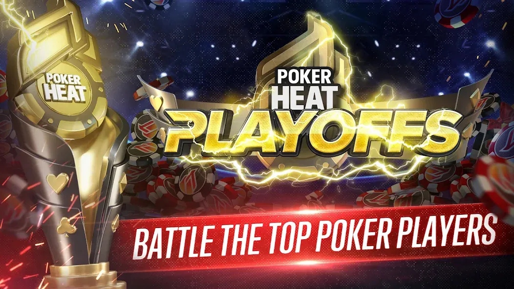 Poker Heat™ Texas Holdem Poker (Покер Хит)  [МОД Много монет] Screenshot 3