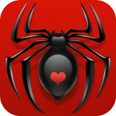 Взлом Spider Solitaire  [МОД Unlocked] - полная версия apk на Андроид