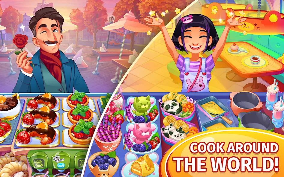 Cooking Craze: Restaurant Game  [МОД Много монет] Screenshot 2