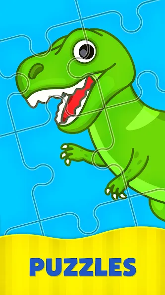 Kids Puzzles: Games for Kids  [МОД Много монет] Screenshot 1