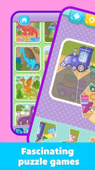 Kids Puzzles: Games for Kids  [МОД Много монет] Screenshot 4