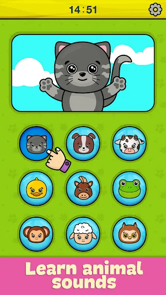 Bimi Boo Baby Phone for Kids  [МОД Много монет] Screenshot 2