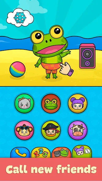 Bimi Boo Baby Phone for Kids  [МОД Много монет] Screenshot 4