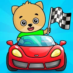 Взлом Bimi Boo Car Games for Kids  [МОД Все открыто] - последняя версия apk на Андроид