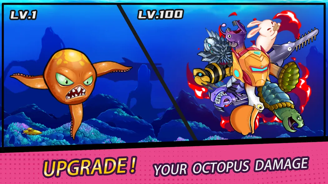 Crazy Octopus (Крейзи Октопус)  [МОД Mega Pack] Screenshot 1