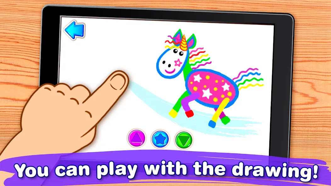 Bini Drawing for Kids Games (Бини)  [МОД Все открыто] Screenshot 5