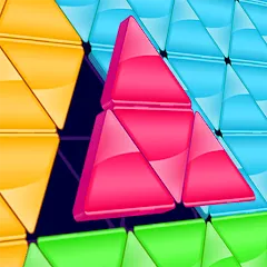 Взлом Block! Triangle Puzzle:Tangram  [МОД Бесконечные деньги] - полная версия apk на Андроид