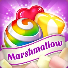 Взлом Lollipop & Marshmallow Match3  [МОД Много монет] - стабильная версия apk на Андроид