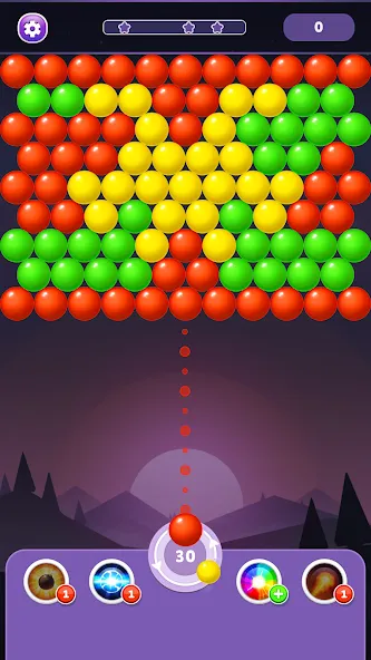 Bubble Shooter Rainbow  [МОД Бесконечные деньги] Screenshot 5