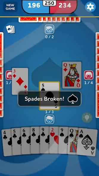 Spades - Card Game (Спейдс)  [МОД Unlimited Money] Screenshot 5