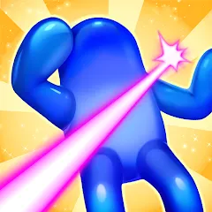 Скачать взломанную Blob Shooter 3D — Assassin Hit  [МОД Много денег] - полная версия apk на Андроид