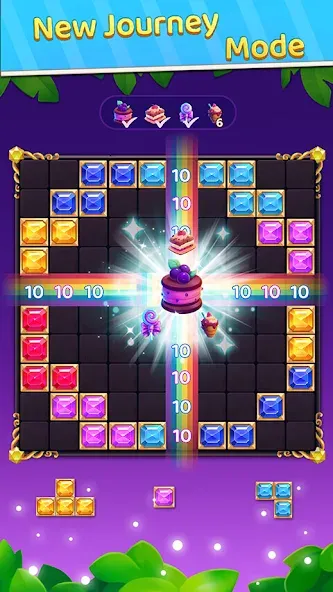 Block Puzzle: Block Blast!  [МОД Бесконечные деньги] Screenshot 1