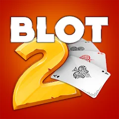 Взломанная Blot 2 - Classic Belote (Блот 2)  [МОД Меню] - полная версия apk на Андроид