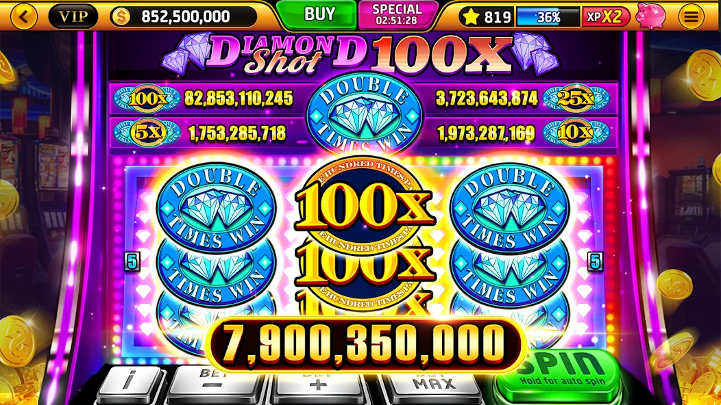 Wild Classic Slots Casino Game  [МОД Mega Pack] Screenshot 1