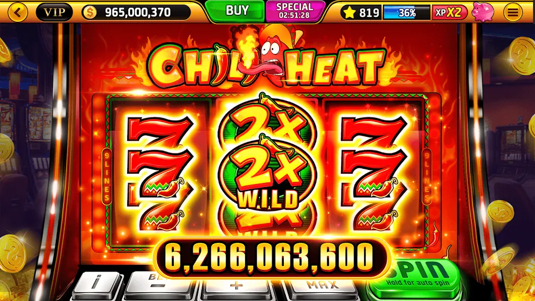 Wild Classic Slots Casino Game  [МОД Mega Pack] Screenshot 5