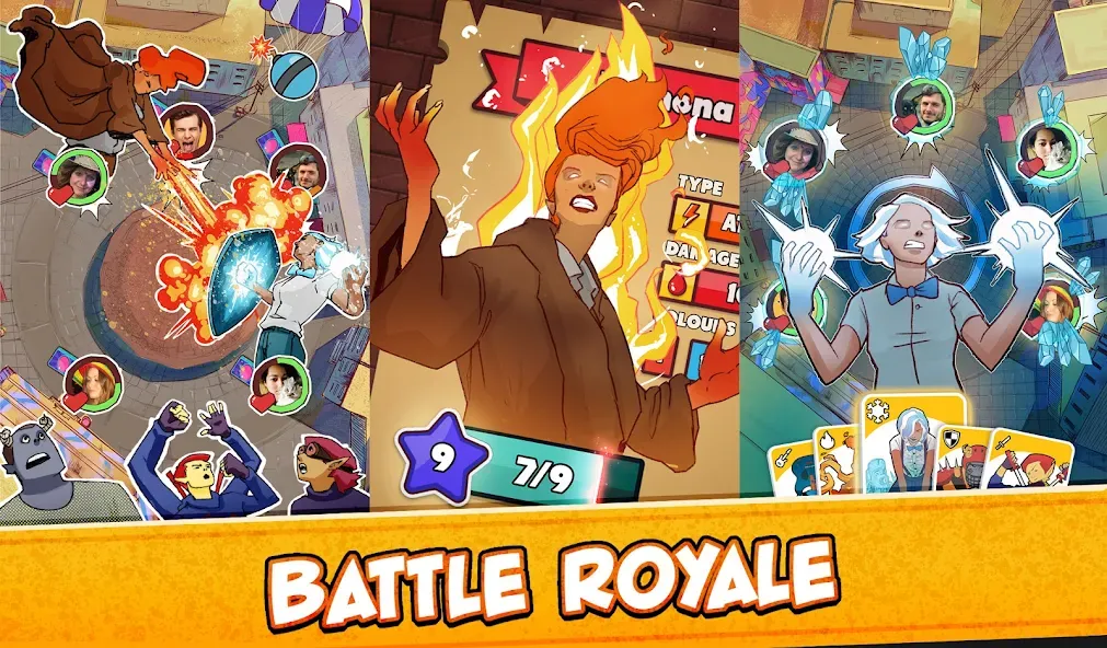 Card Wars: Battle Royale CCG (Локдаун Броул)  [МОД Menu] Screenshot 1