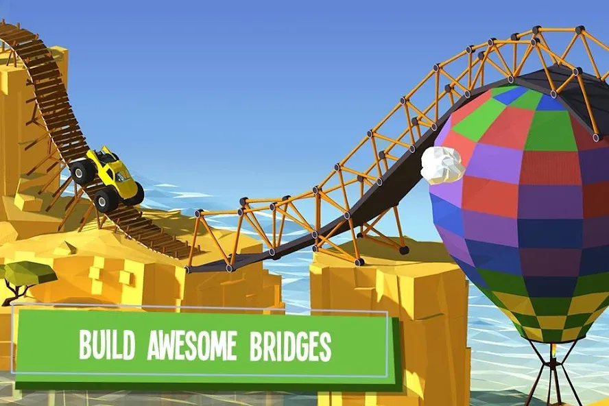 Build a Bridge!  [МОД Unlocked] Screenshot 2