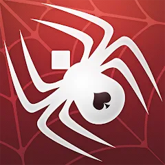 Взлом Spider Solitaire  [МОД Много денег] - последняя версия apk на Андроид