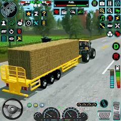 Скачать взломанную Indian Tractor Game Farming 3D  [МОД Menu] - полная версия apk на Андроид