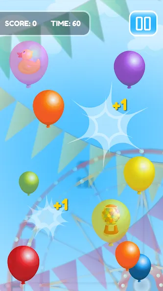 Pop Balloon Kids  [МОД Unlocked] Screenshot 1