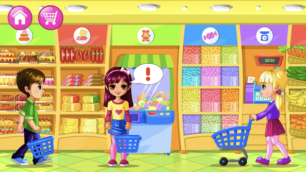 Supermarket Game  [МОД Unlimited Money] Screenshot 2