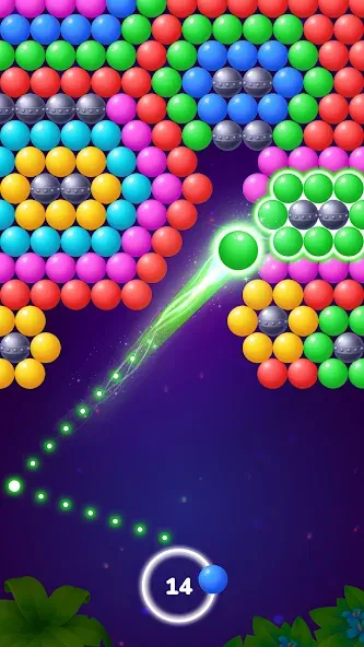 Bubble Shooter Tale: Ball Game (Бабл Шутер Тейл)  [МОД Много денег] Screenshot 3