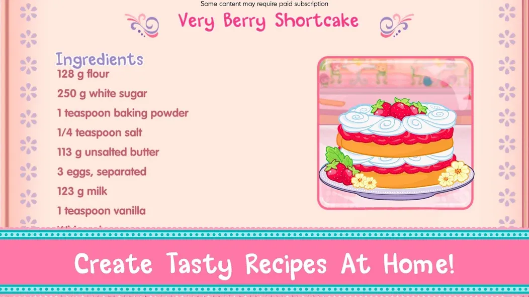 Strawberry Shortcake Bake Shop  [МОД Mega Pack] Screenshot 4