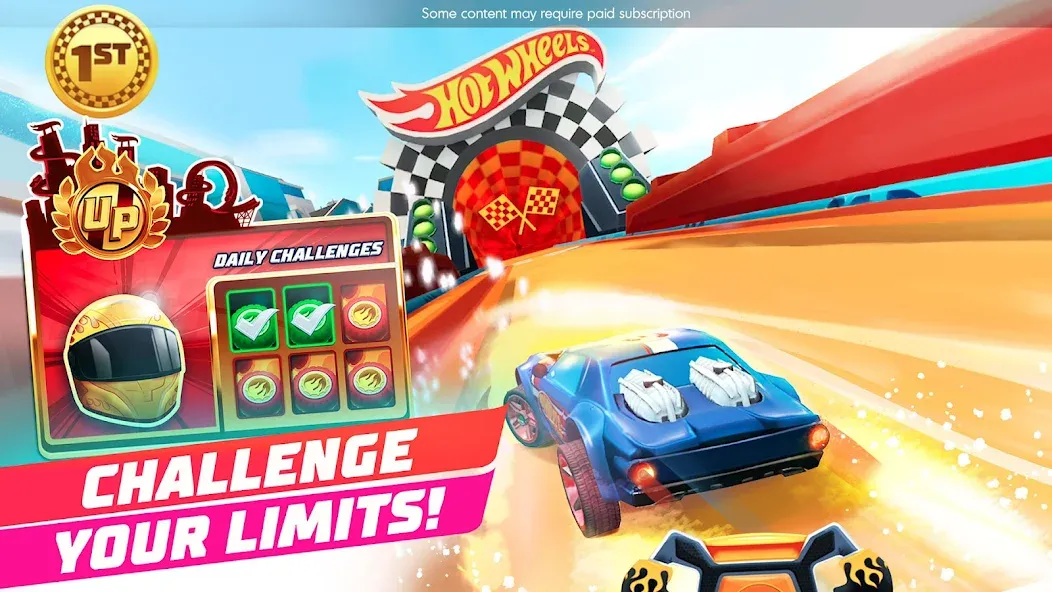 Hot Wheels Unlimited (Хот Вилс Анлимитед)  [МОД Menu] Screenshot 1