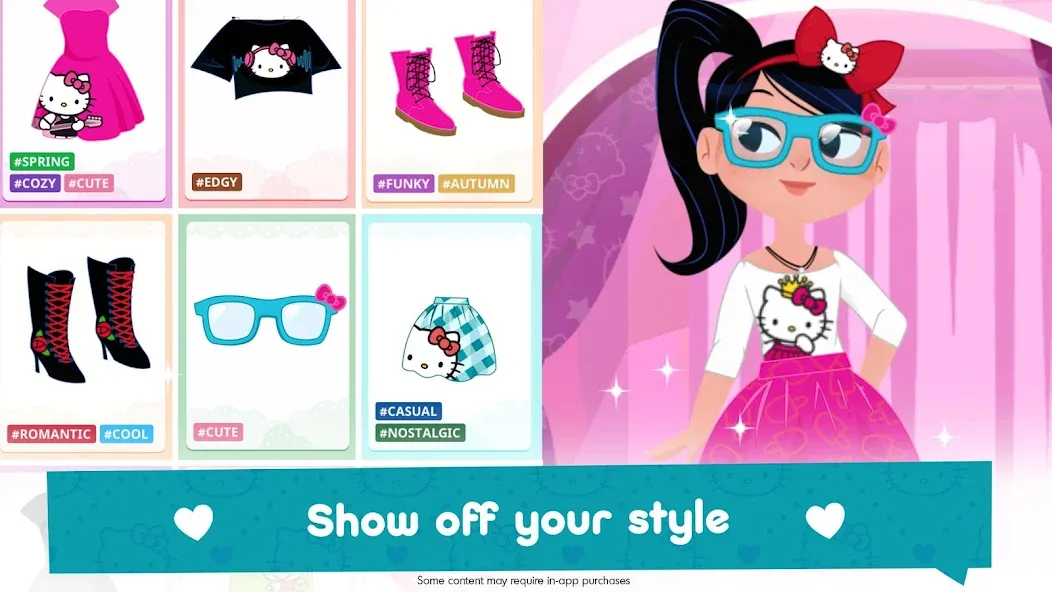 Hello Kitty Fashion Star  [МОД Меню] Screenshot 5